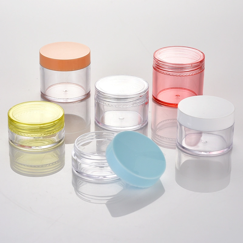 Hot Sale 10g/15g/20g PS Plastic Cream Jar Container with Sample Sack