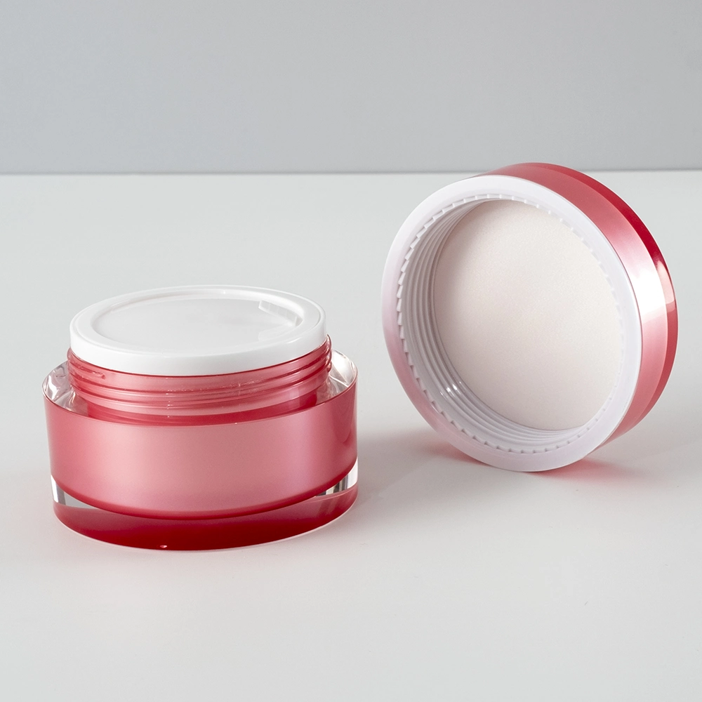 Factory Hot Sale 15 30 50g 72g 84G 111g Acrylic PP Small Glass Jar Cosmetic Cream Jar for Eye Cream