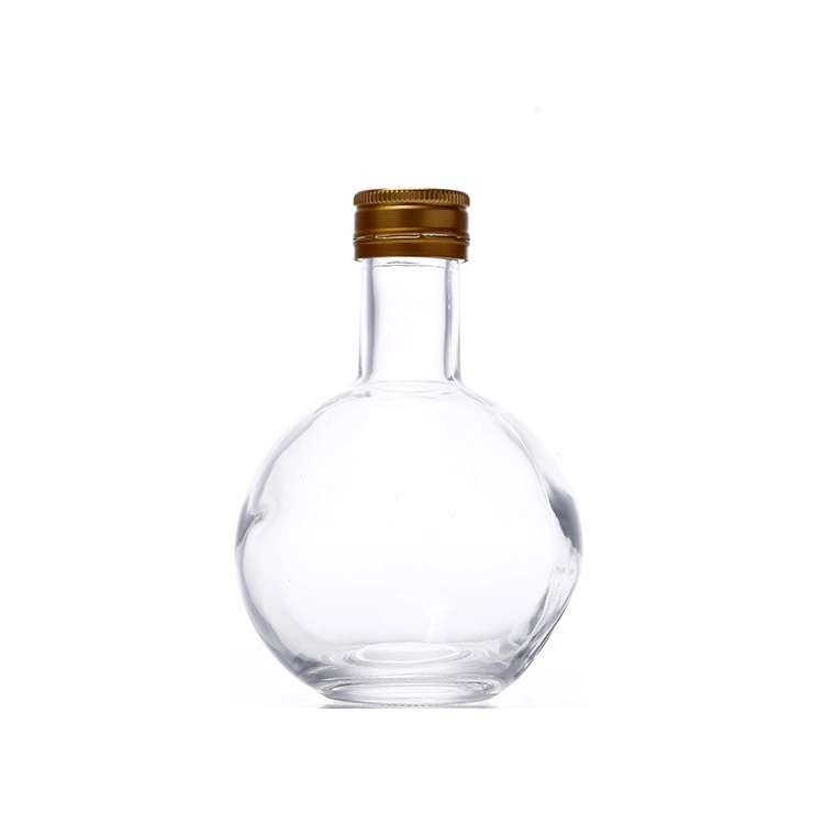 High Flint 180ml Essence Oil Spheric Glass Bottle for Vanilla Extract Lotions