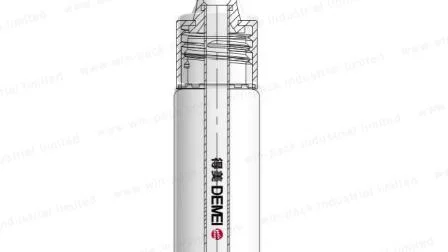 3 ml 10 ml Tropfflasche aus grünem Glas mit Farbverlauf für ätherische Öle